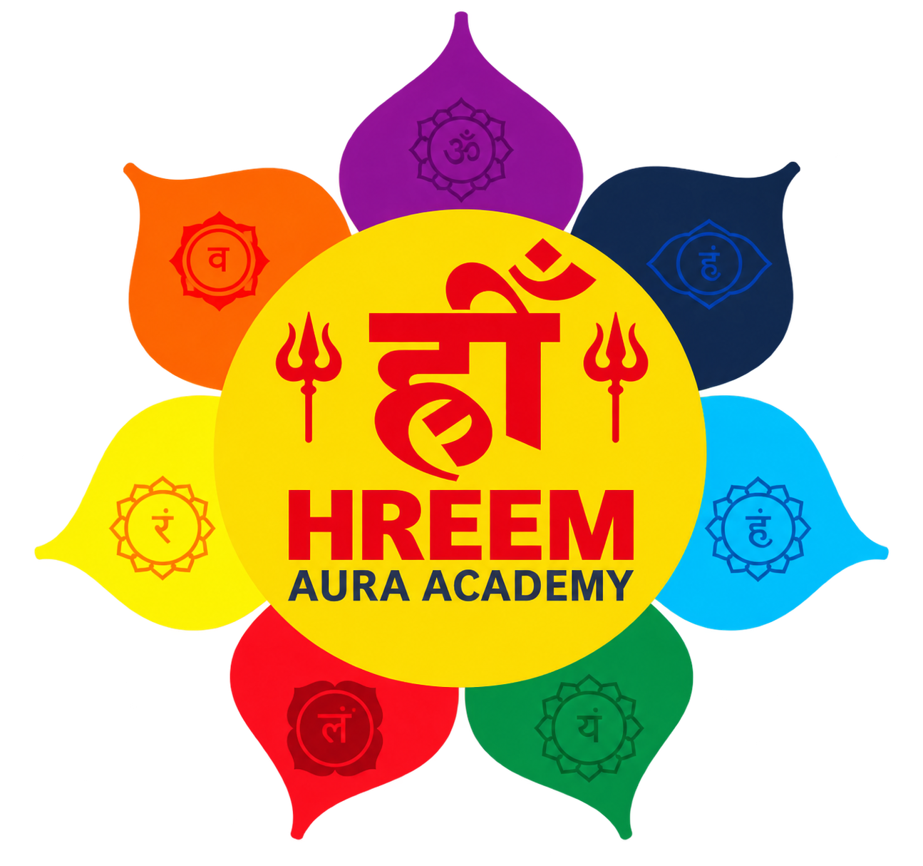 HREEM AURA ACADEMY Logo